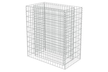 Gabion høybed galvanisert stål 90x50x100 cm - Hus & oppussing - Innsynsbeskyttelse & innhegning - Mur