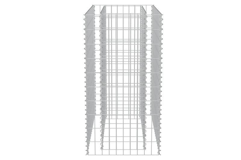 Gabion høybed galvanisert stål 90x50x100 cm - Hus & oppussing - Innsynsbeskyttelse & innhegning - Mur