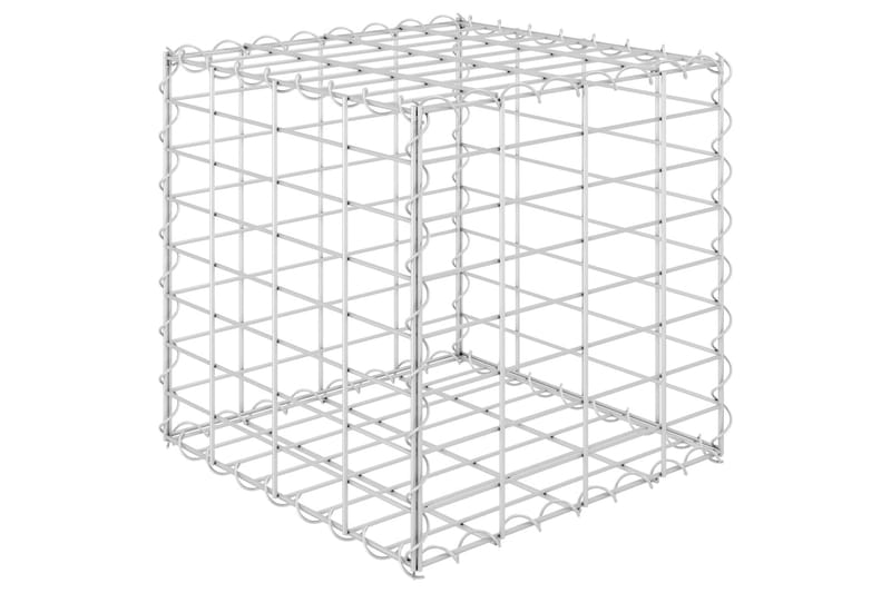 Gabion høybed kubeformet ståltråd 40x40x40 cm - Gabion