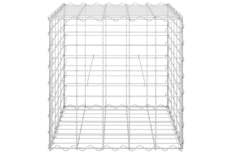 Gabion høybed kubeformet ståltråd 50x50x50 cm - Gabion