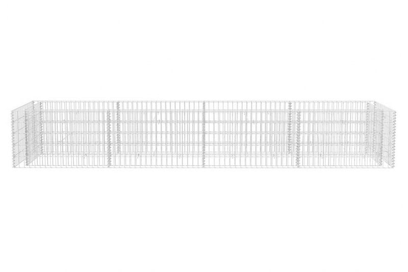 Gabion høybed stål 360x90x50 cm - Hus & oppussing - Innsynsbeskyttelse & innhegning - Mur