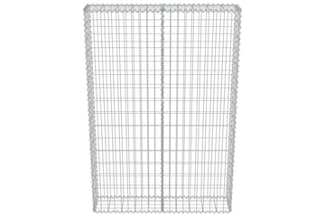 Gabion med topp- og bunndekke galvanisert stål 100x20x150 cm - Hus & oppussing - Innsynsbeskyttelse & innhegning - Mur
