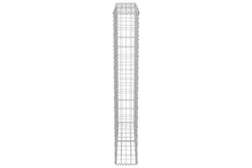 Gabion med topp- og bunndekke galvanisert stål 100x20x150 cm - Hus & oppussing - Innsynsbeskyttelse & innhegning - Mur