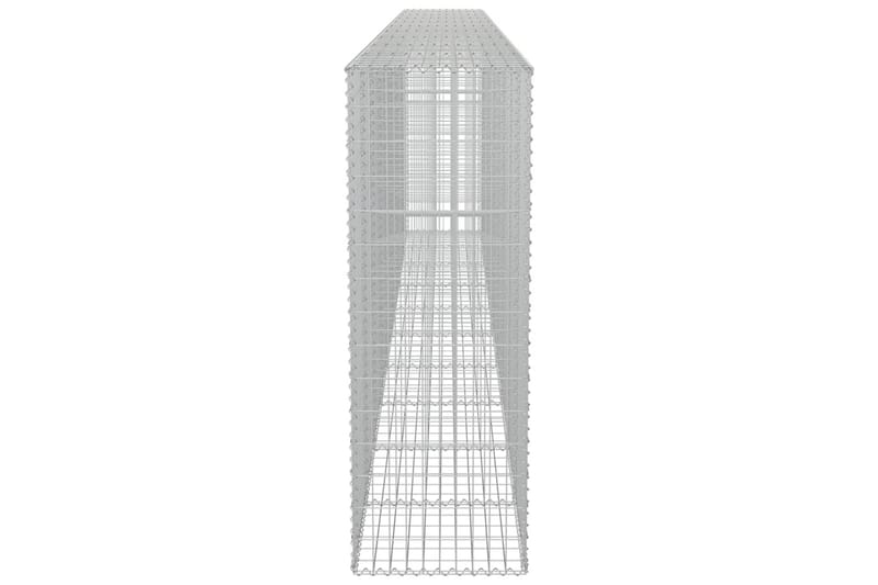 Gabion med topp- og bunndekke galvanisert stål 600x50x150 cm - Hus & oppussing - Innsynsbeskyttelse & innhegning - Mur