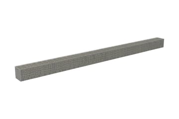 Gabion med topp- og bunndekke galvanisert stål 900x50x50 cm - Hus & oppussing - Innsynsbeskyttelse & innhegning - Mur