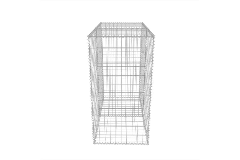 Gabionkurv galvanisert stål 100x50x100 cm - Hus & oppussing - Innsynsbeskyttelse & innhegning - Mur