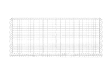 Gabionkurv galvanisert stål 85x30x200 cm - Hus & oppussing - Innsynsbeskyttelse & innhegning - Mur