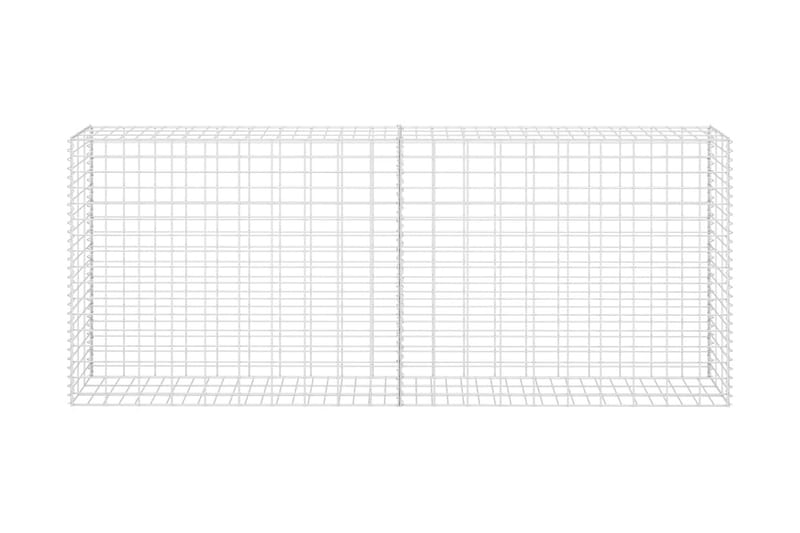 Gabionkurv galvanisert stål 85x30x200 cm - Hus & oppussing - Innsynsbeskyttelse & innhegning - Mur
