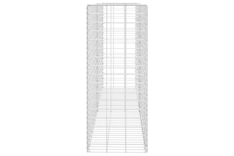 Gabionkurv galvanisert stål 85x30x200 cm - Hus & oppussing - Innsynsbeskyttelse & innhegning - Mur