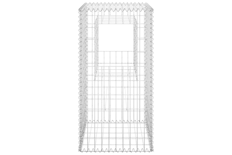 Gabionstolpe 50x50x100 cm jern - Silver - Hus & oppussing - Innsynsbeskyttelse & innhegning - Mur