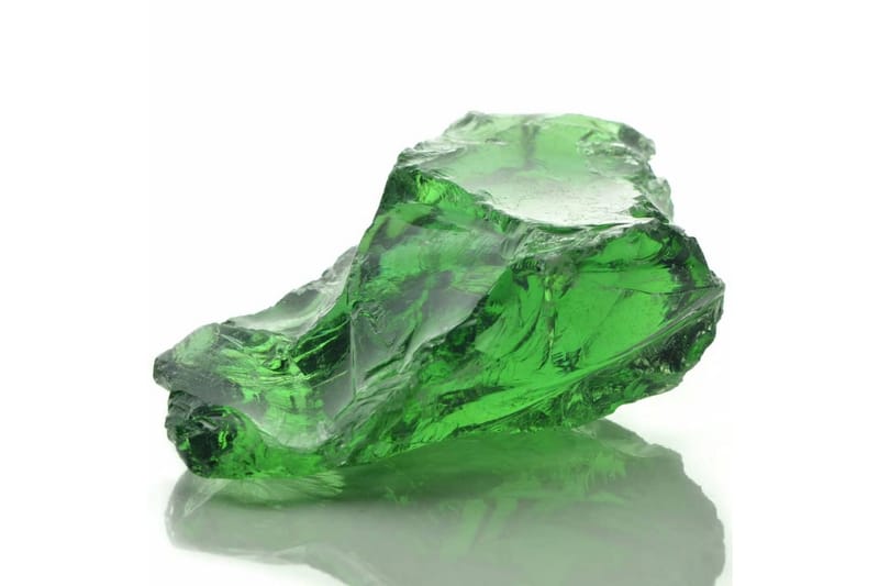 Grønne gabionsteiner glass 60-120 mm 25 kg - Hus & oppussing - Innsynsbeskyttelse & innhegning - Mur