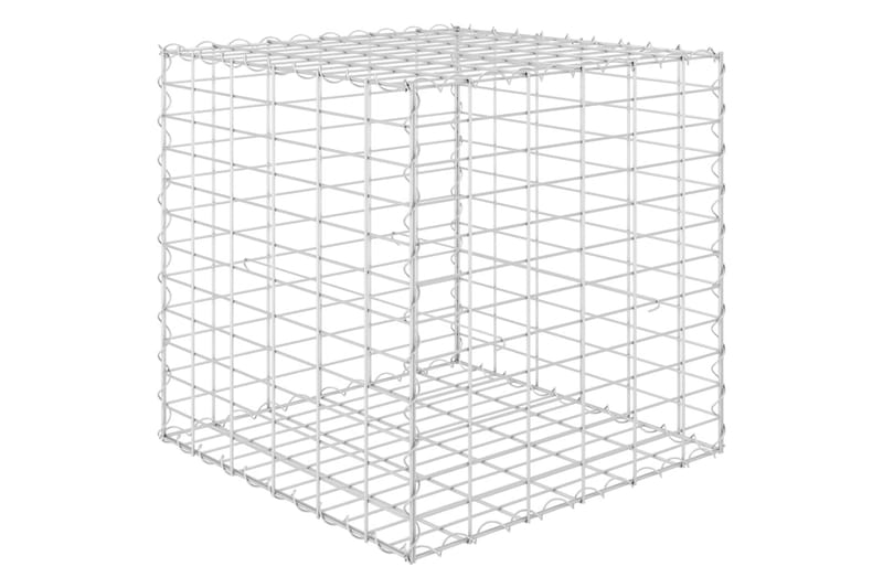 Gabion høybed kubeformet ståltråd 60x60x60 cm - Gabion