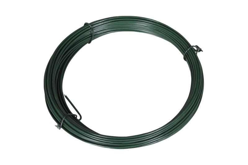Gjerdetråd 25 m 1,4/2 mm stål grønn - Gjerdetråd