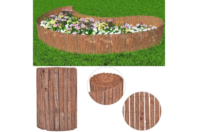 Barkgjerde 1000x50 cm - Hus & oppussing - Innsynsbeskyttelse & innhegning - Nettinggjerde