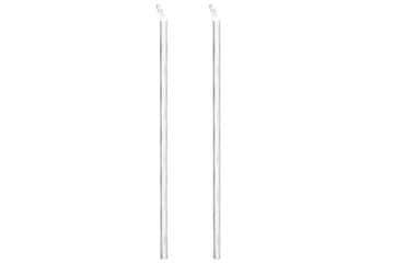 Kjedegjerde med stolpepigger galvanisert stål 25x0,8 m - Hus & oppussing - Innsynsbeskyttelse & innhegning - Nettinggjerde