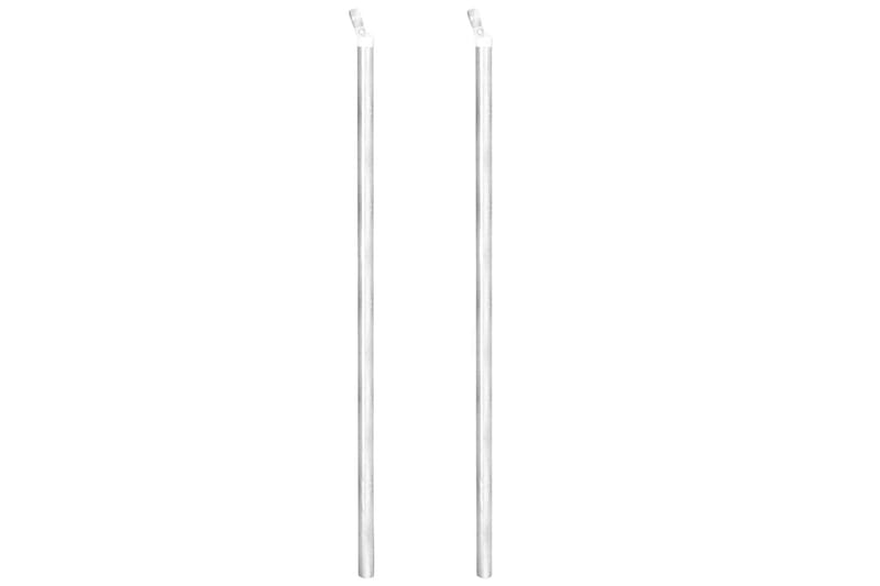 Kjedegjerde med stolpepigger galvanisert stål 25x1 m - Hus & oppussing - Innsynsbeskyttelse & innhegning - Nettinggjerde