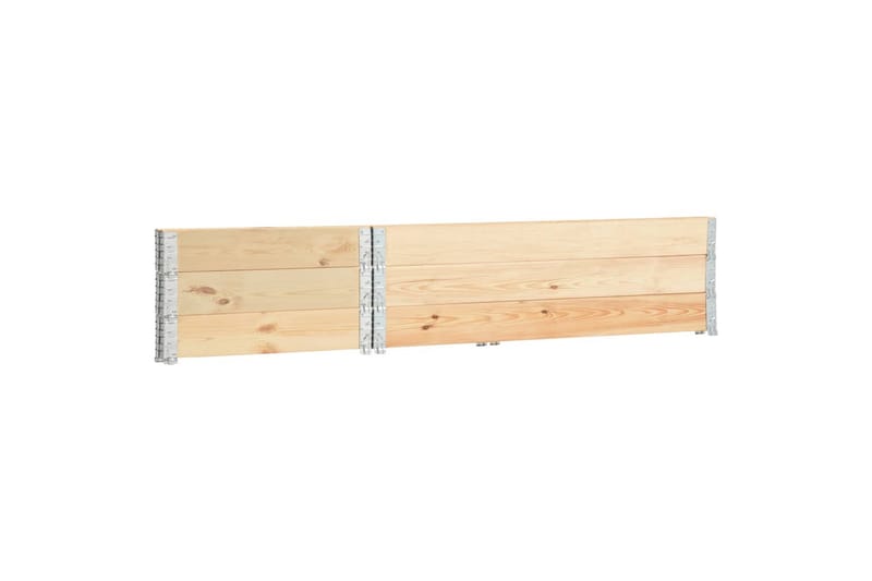 Pallekarmer 3 stk 50x150 cm heltre furu - Hus & oppussing - Innsynsbeskyttelse & innhegning - Port