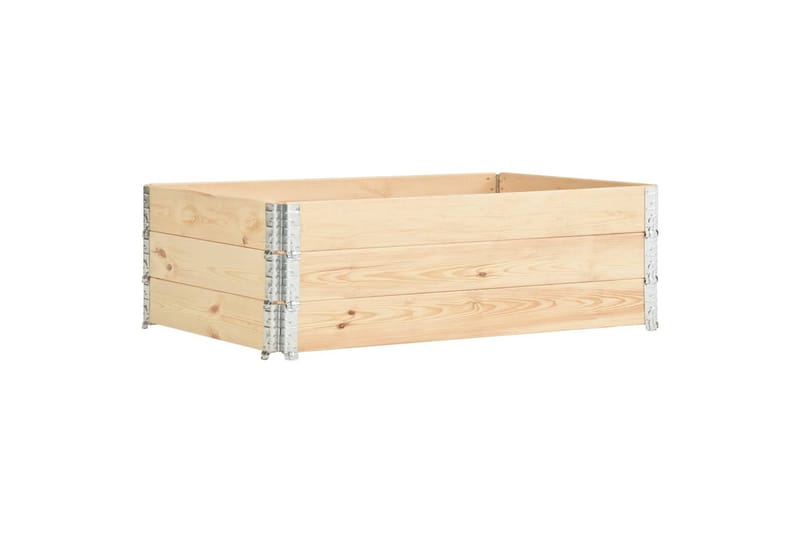 Pallekarmer 3 stk 50x150 cm heltre furu - Hus & oppussing - Innsynsbeskyttelse & innhegning - Port