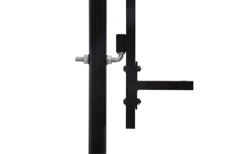 Dobbel hageport med spydhoder 400x150 cm - Hus & oppussing - Innsynsbeskyttelse & innhegning - Port