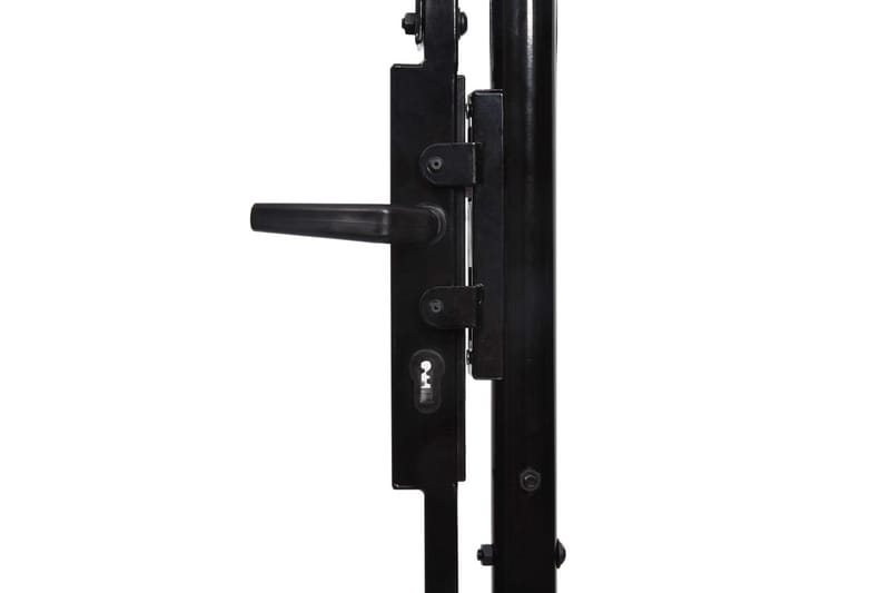 Dobbel hageport med spydhoder 400x200 cm - Hus & oppussing - Innsynsbeskyttelse & innhegning - Port