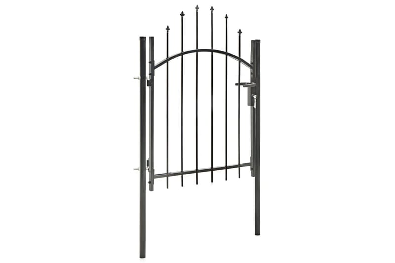 Hagegjerde stål 1x1,5 m svart - Hus & oppussing - Innsynsbeskyttelse & innhegning - Port