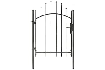 Hagegjerde stål 1x1,5 m svart - Hus & oppussing - Innsynsbeskyttelse & innhegning - Port