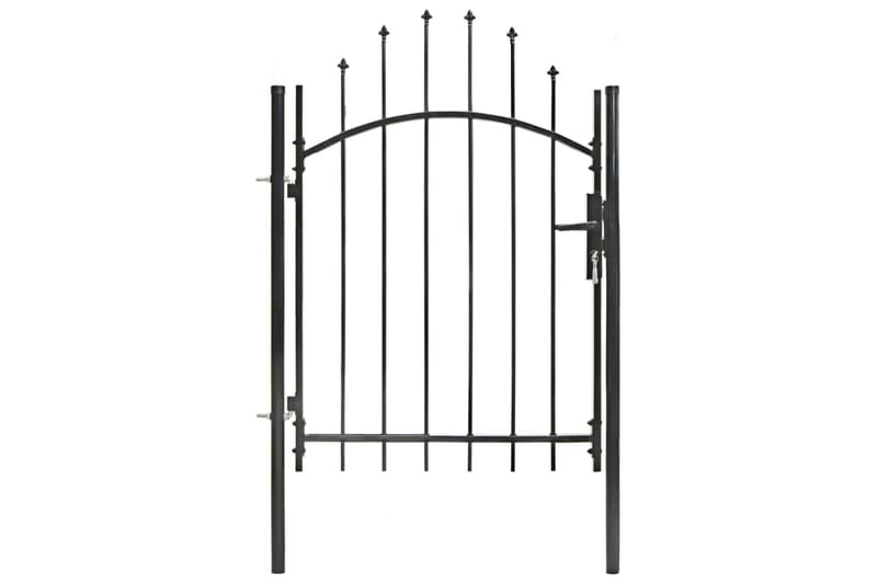 Hagegjerde stål 1x1,5 m svart - Hus & oppussing - Innsynsbeskyttelse & innhegning - Port