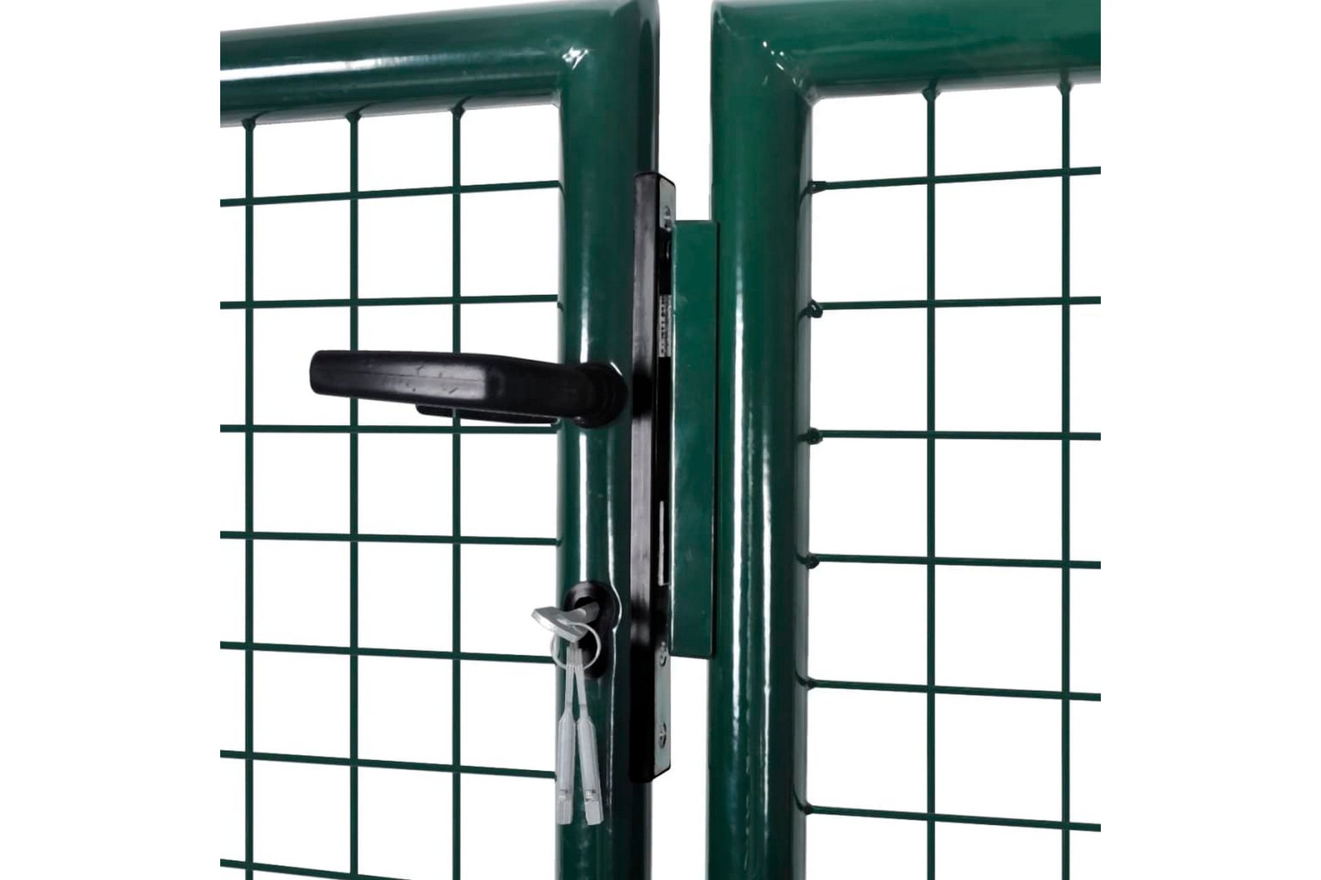 Hageport stål 306x175 cm grønn - Hus & oppussing - Innsynsbeskyttelse & innhegning - Port