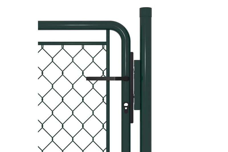 Hageport stål 100x100 cm grønn - Hus & oppussing - Innsynsbeskyttelse & innhegning - Port