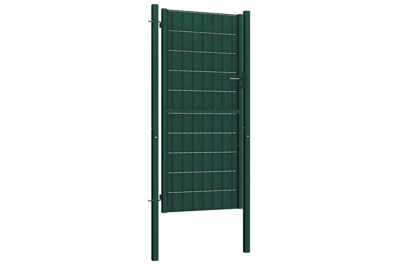Hageport stål 100x204 cm grønn - Hus & oppussing - Innsynsbeskyttelse & innhegning - Port