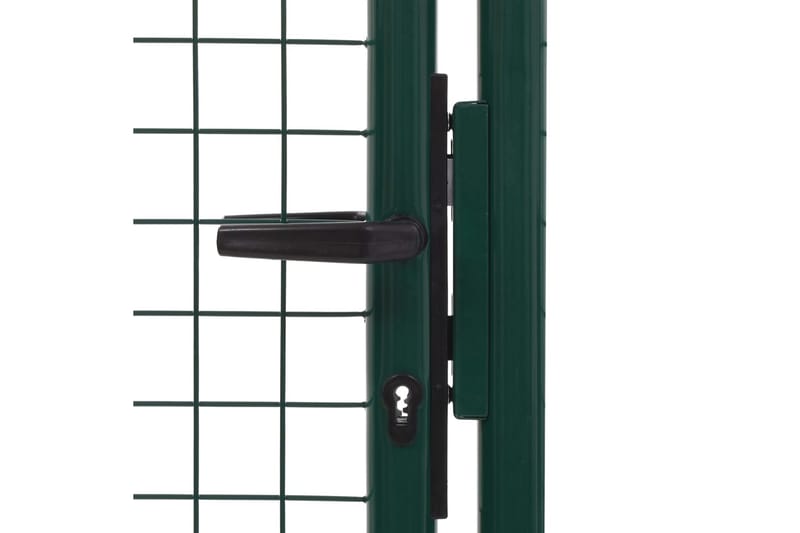 Hageport stål 100x75 cm grønn - Hus & oppussing - Innsynsbeskyttelse & innhegning - Port