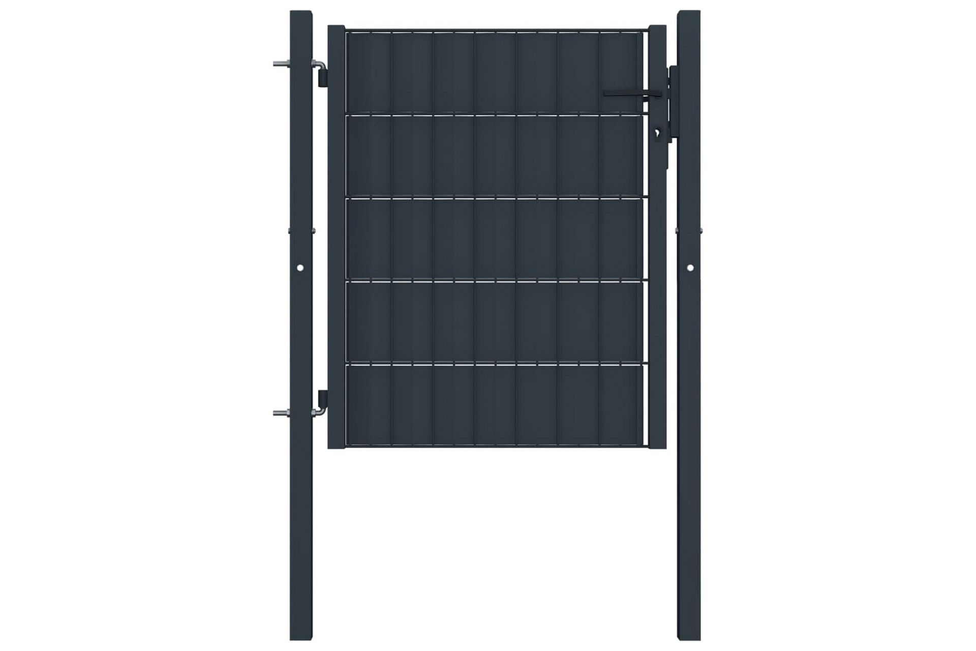 Hageport stål 100x81 cm antrasitt - Hus & oppussing - Innsynsbeskyttelse & innhegning - Port