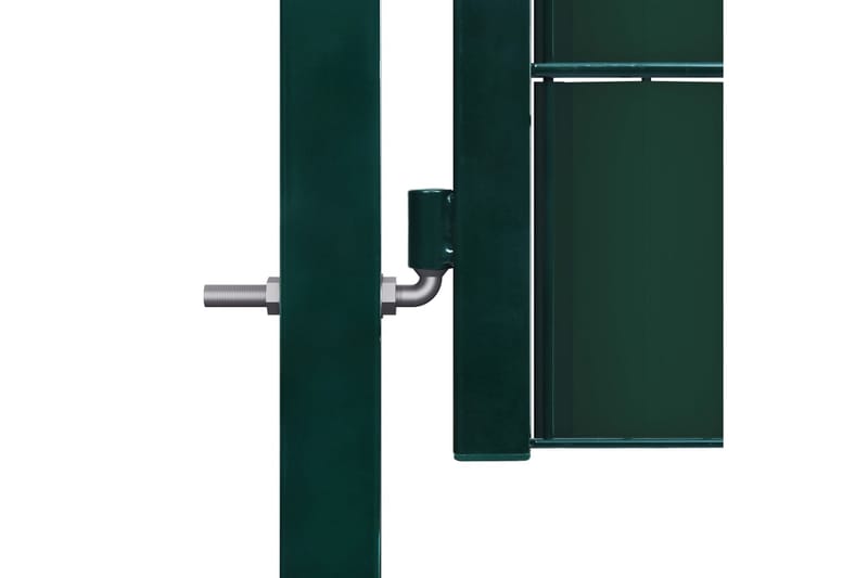 Hageport stål 100x81 cm grønn - Hus & oppussing - Innsynsbeskyttelse & innhegning - Port