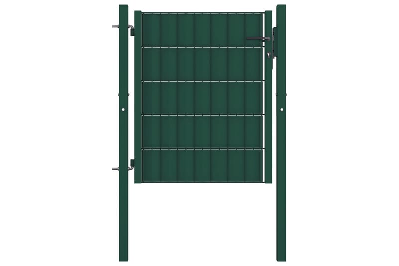 Hageport stål 100x81 cm grønn - Hus & oppussing - Innsynsbeskyttelse & innhegning - Port