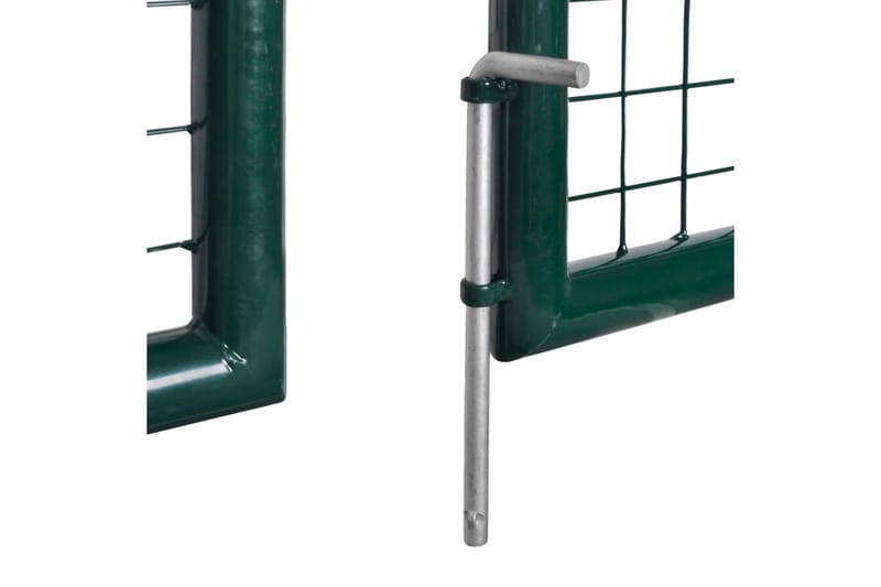 Hageport stål 306x150 cm grønn - Hus & oppussing - Innsynsbeskyttelse & innhegning - Port