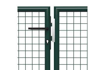 Hageport stål 400x100 cm grønn - grønn - Hus & oppussing - Innsynsbeskyttelse & innhegning - Port