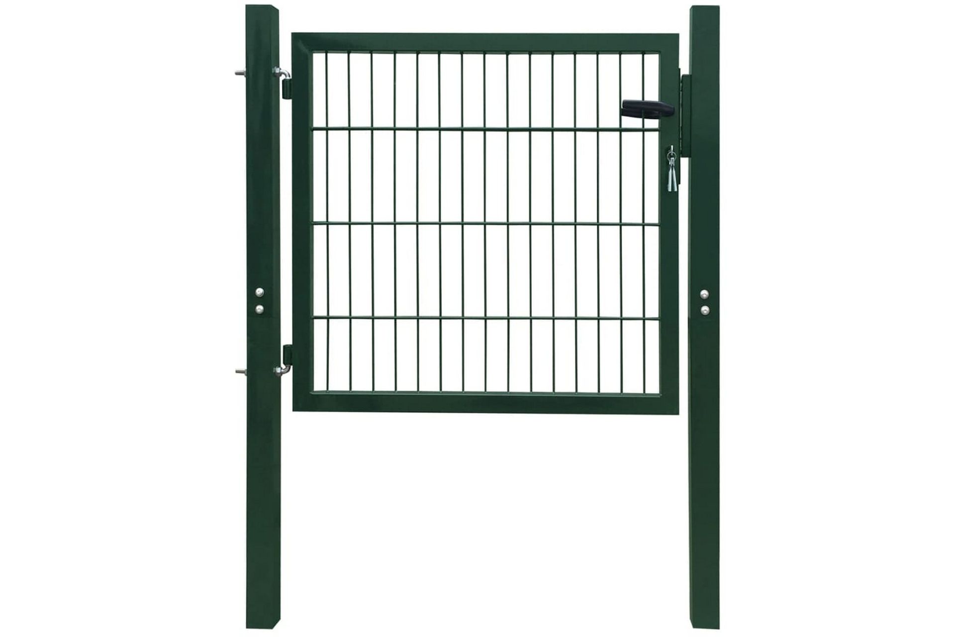 2D hageport (enkel) grønn 106 x 130cm - Hus & oppussing - Innsynsbeskyttelse & innhegning - Port