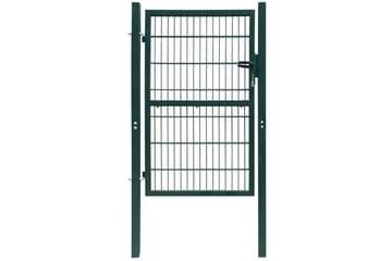 2D hageport (enkel) grønn 106 x 170 cm - Hus & oppussing - Innsynsbeskyttelse & innhegning - Port