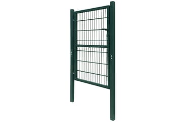2D hageport (enkel) grønn 106 x 170 cm - Hus & oppussing - Innsynsbeskyttelse & innhegning - Port