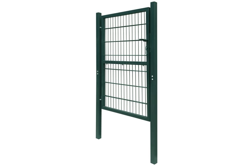 2D hageport (enkel) grønn 106 x 170 cm - Hus & oppussing - Innsynsbeskyttelse & innhegning - Port