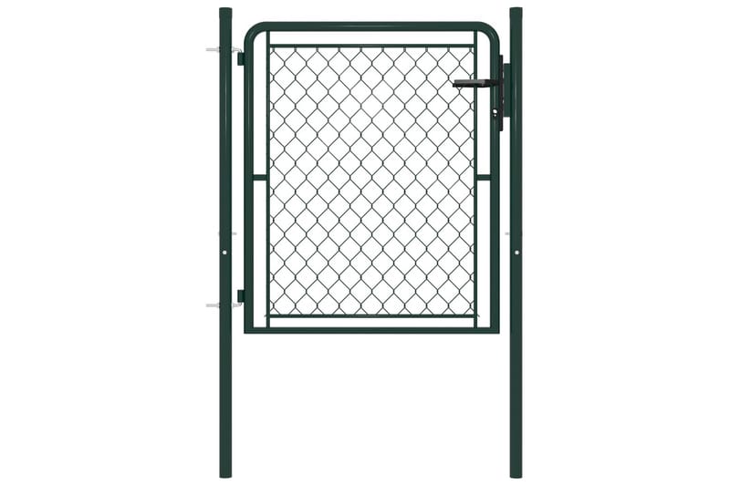 Hageport stål 100x75 cm gr�ønn - Hus & oppussing - Innsynsbeskyttelse & innhegning - Port