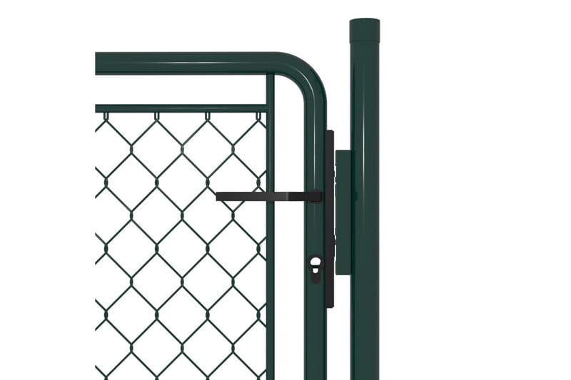 Hageport stål 100x75 cm grønn - Hus & oppussing - Innsynsbeskyttelse & innhegning - Port