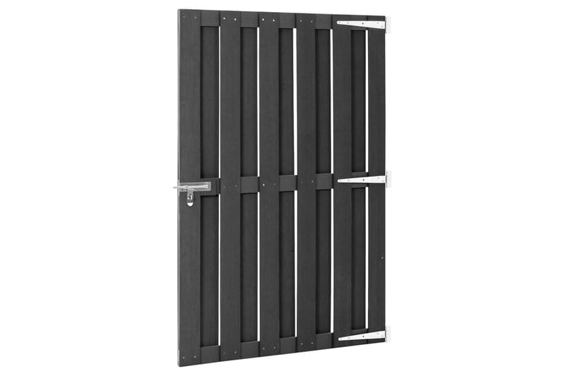 Hageport WPC 100x150 cm grå - Hus & oppussing - Innsynsbeskyttelse & innhegning - Port