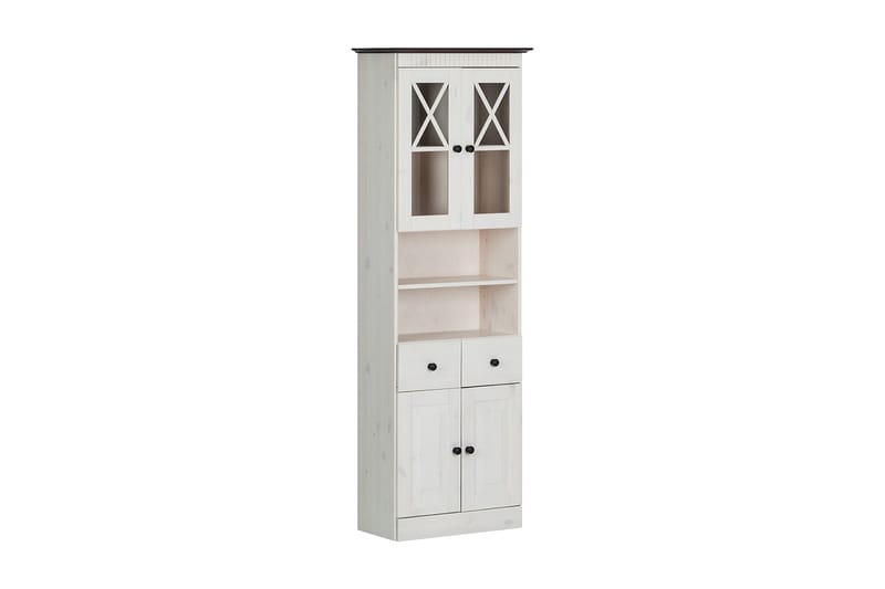 Aracely Skap 60 cm, Hvit / Svart
