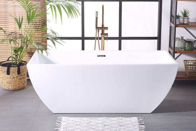 Alseda Badekar Frittstående - Hvit - Frittstående badekar