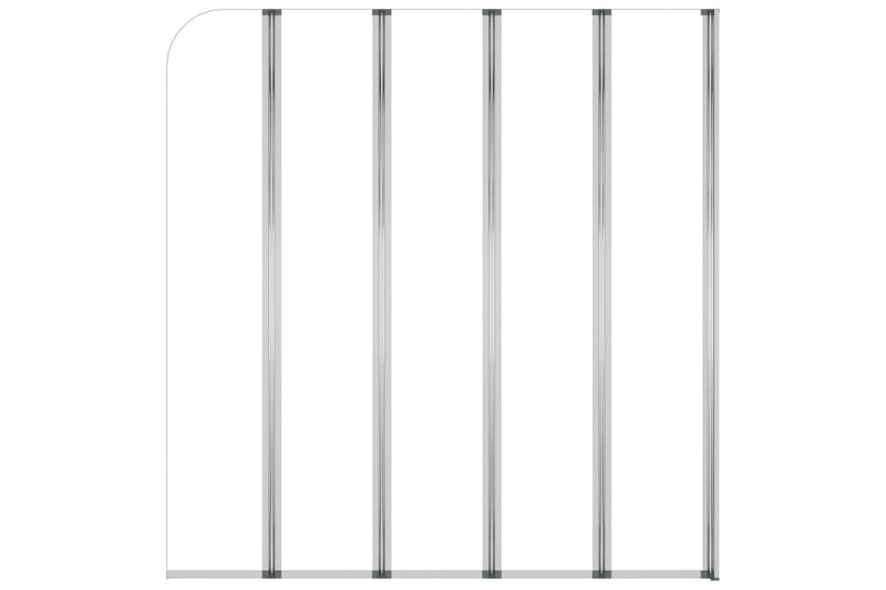Badekarvegg 120x140 cm herdet glass gjennomsiktig - Hus & oppussing - Kjøkken & bad - Baderom - Dusjer