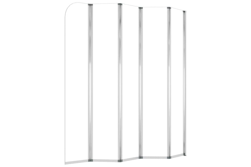 Badekarvegg 120x140 cm herdet glass gjennomsiktig - Hus & oppussing - Kjøkken & bad - Baderom - Dusjer