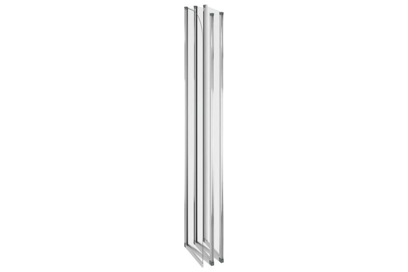 Badekarvegg 120x140 cm herdet glass gjennomsiktig - Hus & oppussing - Kjøkken & bad - Baderom - Dusjer