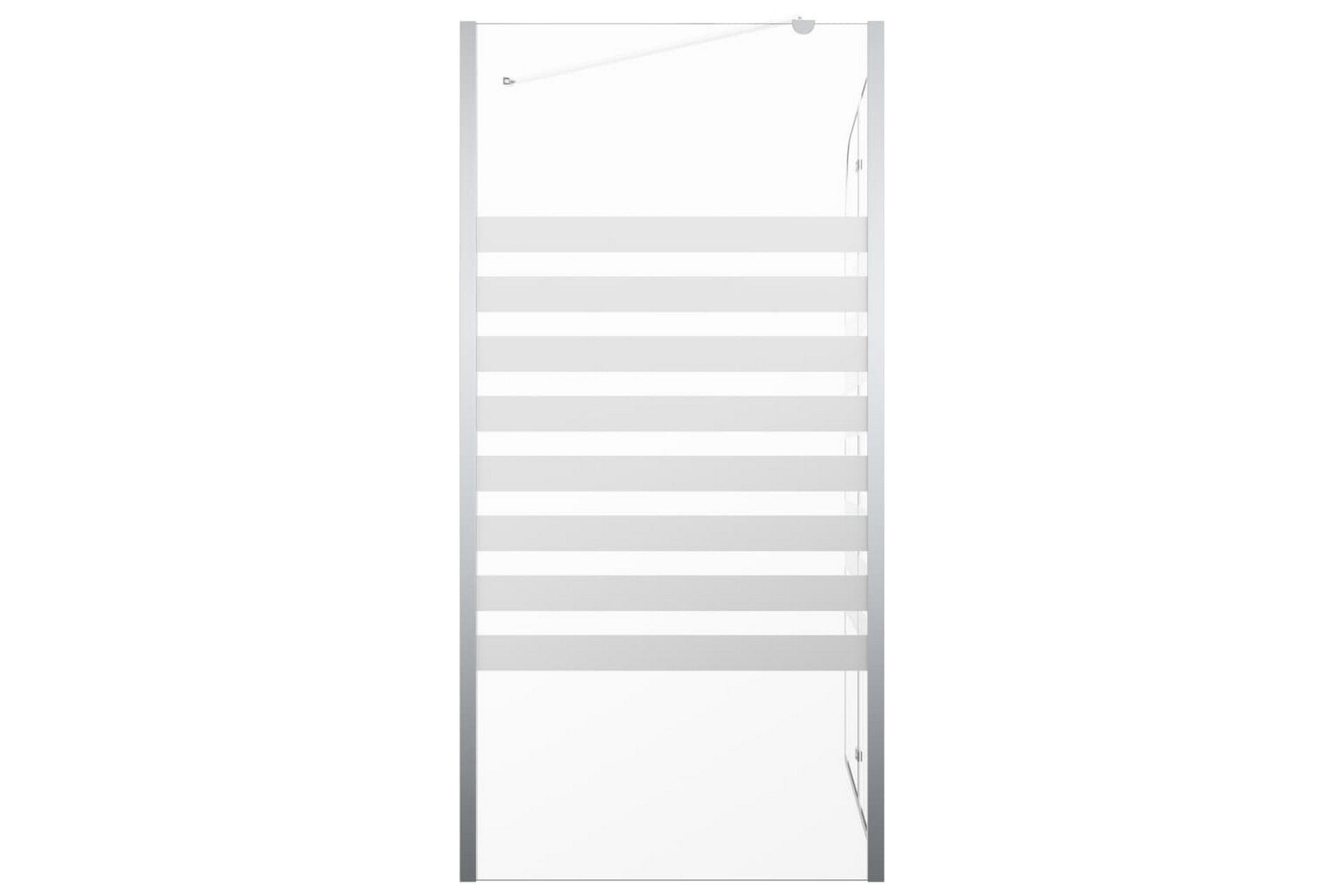 Badekarvegg 120x68x130 cm herdet glass stripet - Hus & oppussing - Kjøkken & bad - Baderom - Dusjer