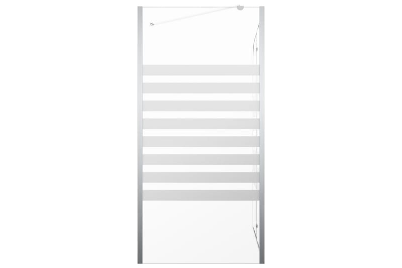 Badekarvegg 120x68x130 cm herdet glass stripet - Hus & oppussing - Kjøkken & bad - Baderom - Dusjer